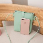 Wholesale Women Fashionable Simple Solid Color Square Zipper Mini Single Shoulder Crossbody Bucket Bag - Image 2