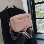 Wholesale Women Fashion Casual Solid Color Small Square Crossbody Bag - Image 2