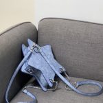 Wholesale Women Fashion Casual Denim Five-Pointed Star Embroidered Letter Tassel Crossbody Bag - Image 3