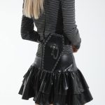 Wholesale Women Fashion Gothic Coffin Chain Rivet Cross Crossbody Bag - Image 3