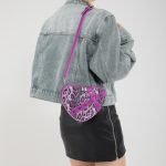 Wholesale Women Fashion Casual Leopard Heart-Shaped Crossbody Bag - Image 3