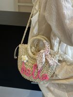 Wholesale Women Fashion Casual Vacation Straw Woven Beach Handbag - Image 2