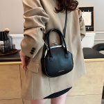 Wholesale Women Fashion Solid Color Square Shell Handbag - Image 3