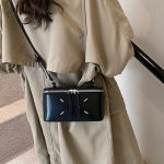 Wholesale Women Fashion Solid Color Pu Leather Box Zipper Crossbody - Image 3