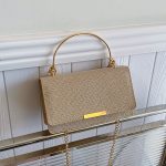 Summer Women Fashion Thin Flash Flap Square Chain Crossbody Bag - Image 3