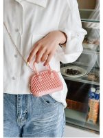Wholesale Women Fashion PVC Jelly Shell Mini Chain Crossbody Bag - Image 2