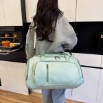 Wholesale Fashion Casual Solid Color Large Capacity Detachable Fitness Travel Duffle Bags - Image 3