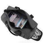 Wholesale Fashion Casual Simple Solid Color Large Capacity Travel Fitness Duffle Bags - Image 4