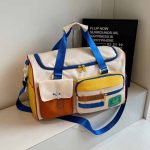 Wholesale Men Leisure Sports Dry And Wet Separation Large Capacity Oxford Duffle Bag