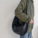 Wholesale Men'S Fashion Casual Solid Color Large Capacity Motorcycle Cycling Crossbody Bag - Image 3