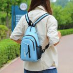 Wholesale Multi-Functional Single-Double-Shoulder Crossbody Unisex Backpack Fashion Travel Chest Bag - Image 2