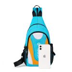 Wholesale Outdoor Leisure Multi-Functional Crossbody Women Men Backpack Oxford Cloth Chest Bag - Image 3