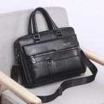 Wholesale Men'S Fashion Casual Retro Handbag Shoulder Business Briefcases Bags - Image 2