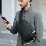 Wholesale Men Fashion Casual Waterproof Chest Bag - Image 2