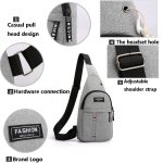 Men Fashion Multifunction Shoulder Bag Crossbody Bag - Image 5