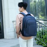 Men Leisure Large Capacity Business Computer Bag Laptop Backpack - Image 3