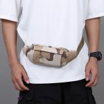 Men Fashion Casual Simple Camouflage Chest Bag - Image 4