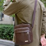 Men Casual Versatile PU Crossbody Bag - Image 4