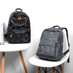 Fashion Camouflage Water-Repellent Laptop Bag Casual Travel Backpack - Image 3