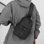 Men Leisure Sports Commuter Chest Bag - Image 3