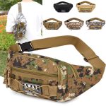 Wholesale Outdoor Camouflage Men Casual Multi Pocket Design Large Capacity Waist Chest Bag