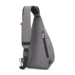 Wholesale Men Casual Sports Large Capacity Multifunctional Crossbody Chest Bag - Image 3