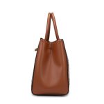 Wholesale Women Fashion Casual Crocodile Pattern Bag Large Capacity Handbag Three-Piece Set - Image 3