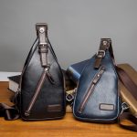 Wholesale Men Fashion Pu Sports Chest Bag - Image 2