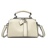Wholesale Women Fashion Simple Solid Color Zipper Handbag - Image 3