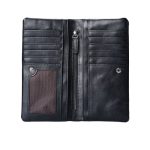 Wholesale Men Casual Zipper Solid Color Purse - Image 3