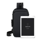 Wholesale Men Fashion Casual Commuter Oxford Chest Bag - Image 3