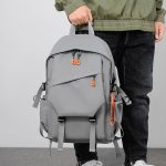 Wholesale Men Casual Business Basic Commuter Oxford Backpacks Bag - Image 3