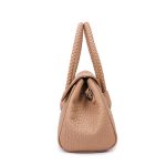 Wholesale Women Fashion Casual Solid Color Stone Pattern Handbag - Image 3