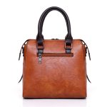 Women Retro Zipper Large Capacity Handbag Sets - Image 2