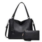 Women Autumn And Winter Soft Leather Tote Bag - Image 3