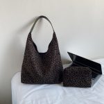 Wholesale Women Fashion Retro Casual Leopard Print Shoulder Bag - Image 2