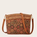 Wholesale Women Fashion Retro Ethnic Style Printed Shoulder Bag - Image 3