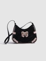 Wholesale Women Fashjion Butterfly Contrast Color Shoulder Bag - Image 2