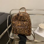 Wholesale Women Fashion Casual Leopard Backpack - Image 3