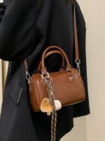 Wholesale Women Fashion Solid Color Bright Soft PU Chain Pendant Handbag - Image 4