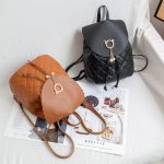 Women Fashion Casual Solid Color Mini Backpack - Image 2