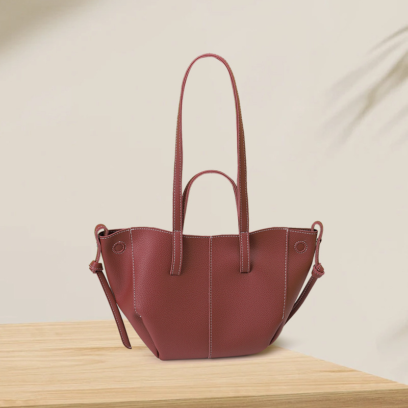 main_2-46 Women Fashion Casual Solid Color Large Capacity Handbag - Image 1