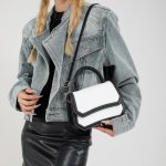 Wholesale Simple Contrast Flip-On Shoulder Bag - Image 3