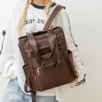 Women Business Computer Bag Large Capacity Oxford Cloth Travel Backpack - Image 4