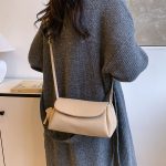 Fashion Solid Color Square Shoulder Bag - Image 4