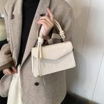 Simple Fashion Flip Print Square Shoulder Bag - Image 5