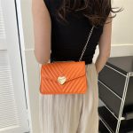 Wholesale Simple Stitch Flip Square Shoulder Bag - Image 3
