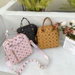 Wholesale Women Fashion Classic Printed Zipper Square Shoulder Bag - Image 3