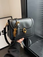 Wholesale Women Fashion Retro Contrast Color Small Square Shoulder Bag - Image 2