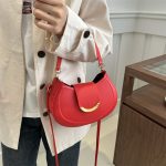 Women Fashion Casual Solid Color Shoulder Bag - Image 3